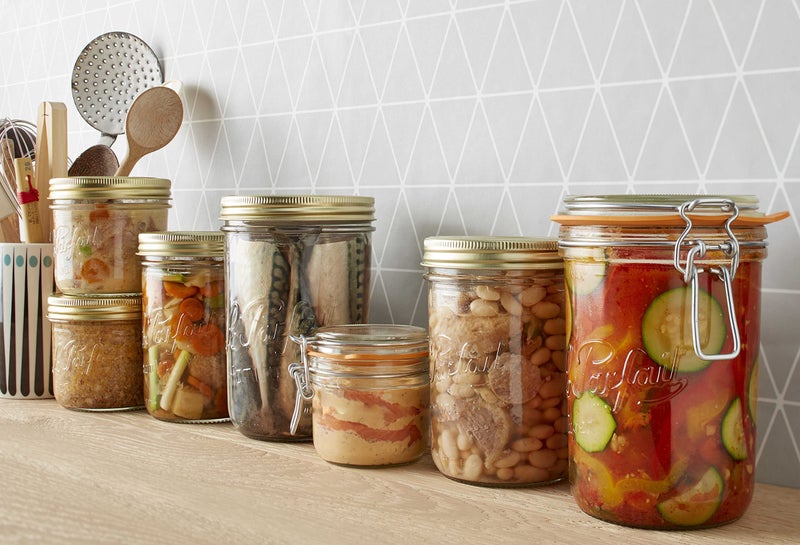 Le Parfait Super Terrine Jar | 24oz/Pint & Half (Pack of 4) 750ml French Glass Jar, Airtight Rubber Seal & Glass Lid | Glass Jars for Kitchen Organization and Storage Containers for Kitchen Essentials - Image 4